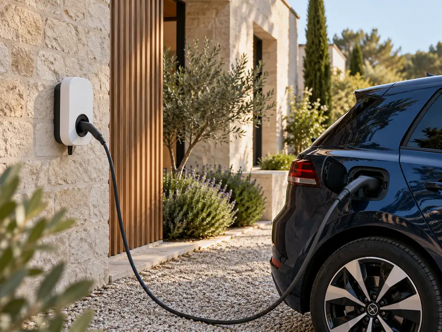 Électricité & recharge : illustration de solution résidentielle
